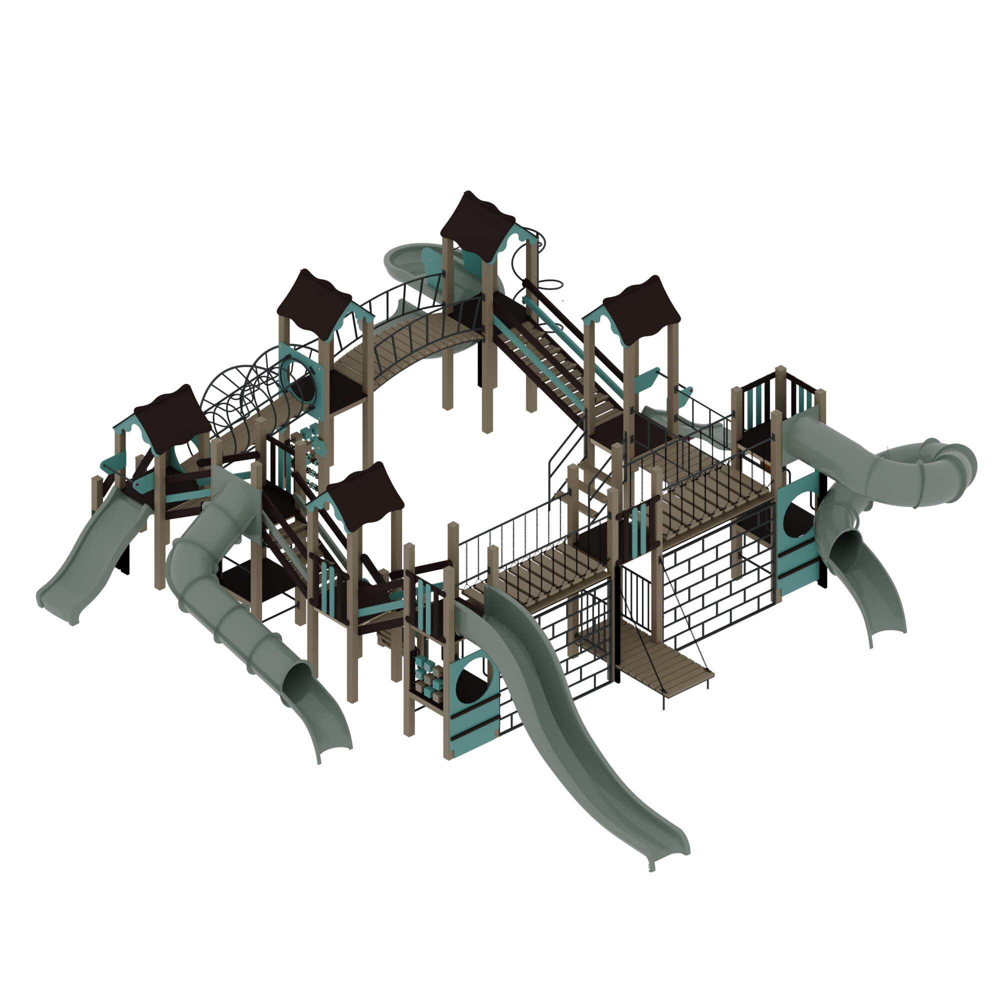 Playground Fortress Modern
